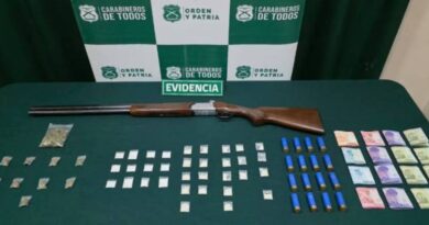 Osorno: O.S.7. Desbarata organización criminal dedicada al tráfico de drogas en pequeñas cantidades
