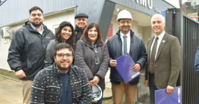 Consejeros regionales verifican en terreno el estado de la nueva Base SAMU de Rahue Alto, próxima a su inauguración en noviembre