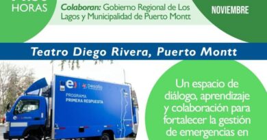 Seminario Regional “Primera Respuesta” reunirá en Puerto Montt a autoridades, expertos y comunidades para fortalecer la preparación ante emergencias