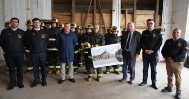 Se dio el vamos a construcción del nuevo cuartel de la brigada de Bomberos de Cancura