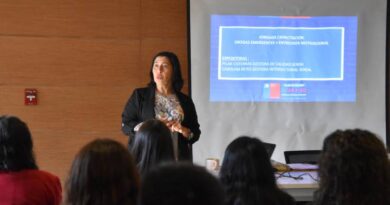 Profesionales de Reinserción Social Juvenil reciben capacitación de Senda en drogas emergentes