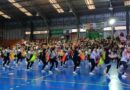 Mujeres de los talleres deportivos del IND participaron en una Muestra de Coreografías en Puerto Montt