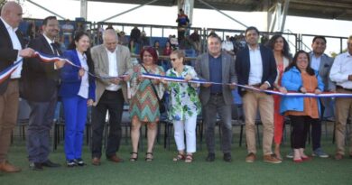 Inauguran mejoramiento del Complejo Deportivo Rahue Alto en Osorno