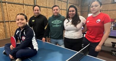 Isidora Díaz cumple su sueño y lleva el nombre de Osorno a la selección chilena de tenis de mesa