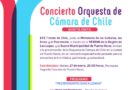 Orquesta de Cámara de Chile realizará tres Conciertos gratuitos en la Región de Los Lagos
