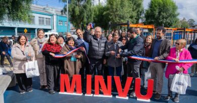 Se inauguró mejoramiento de Plazoleta “Lautaro” en población García Hurtado de Mendoza